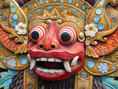 Bali demon (c) 2012 by John Goss
